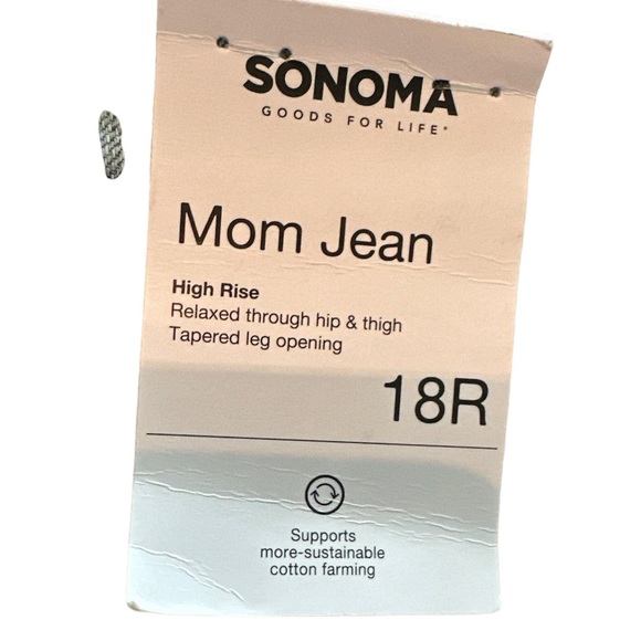 NWT Sonoma Mom jean size 18R - Picture 6 of 7
